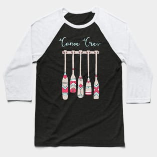 Canoe Crew T-shirt Design Baseball T-Shirt